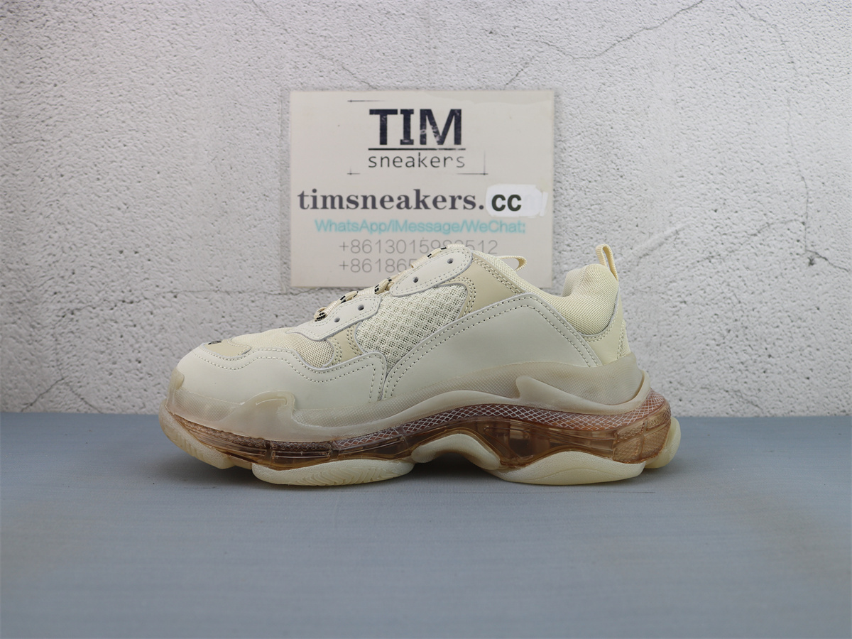 G5 Batch Balenciaga Triple S Clear Sole Sneaker In BEIGE 544351W2GA19710